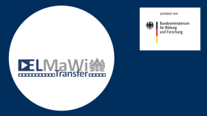 ELMaWi-Transfer Projektlogo mit Förderhinweis BMBF