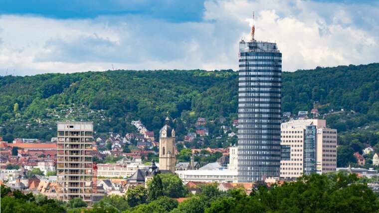 Blick über Jena